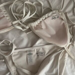 Elegant Cream Bikini Set